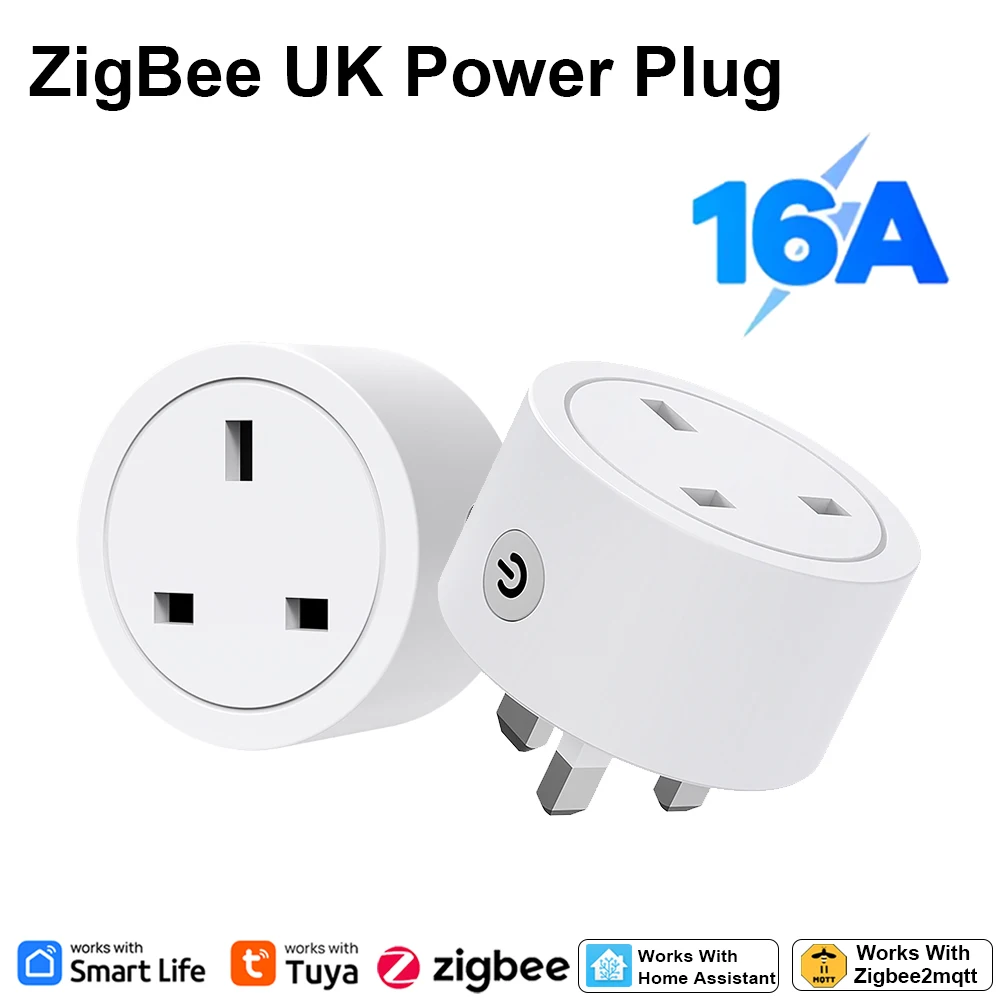 Smart Accessories - Zigbee Smart Plug 16A UK Socket