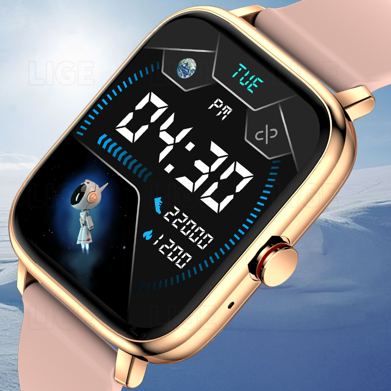 Smartwatch Custom - LIGE Women Smart Watch Custom Dial