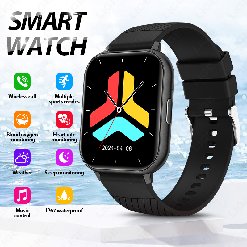 LIGE 2026 New Smart Watch 1.83 - đánh giá và giá Smartwatch Custom