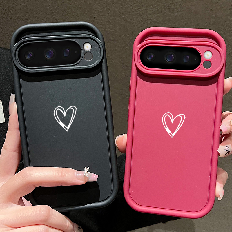 Simple Love Pattern Soft Case  - đánh giá và giá Google Pixel 9