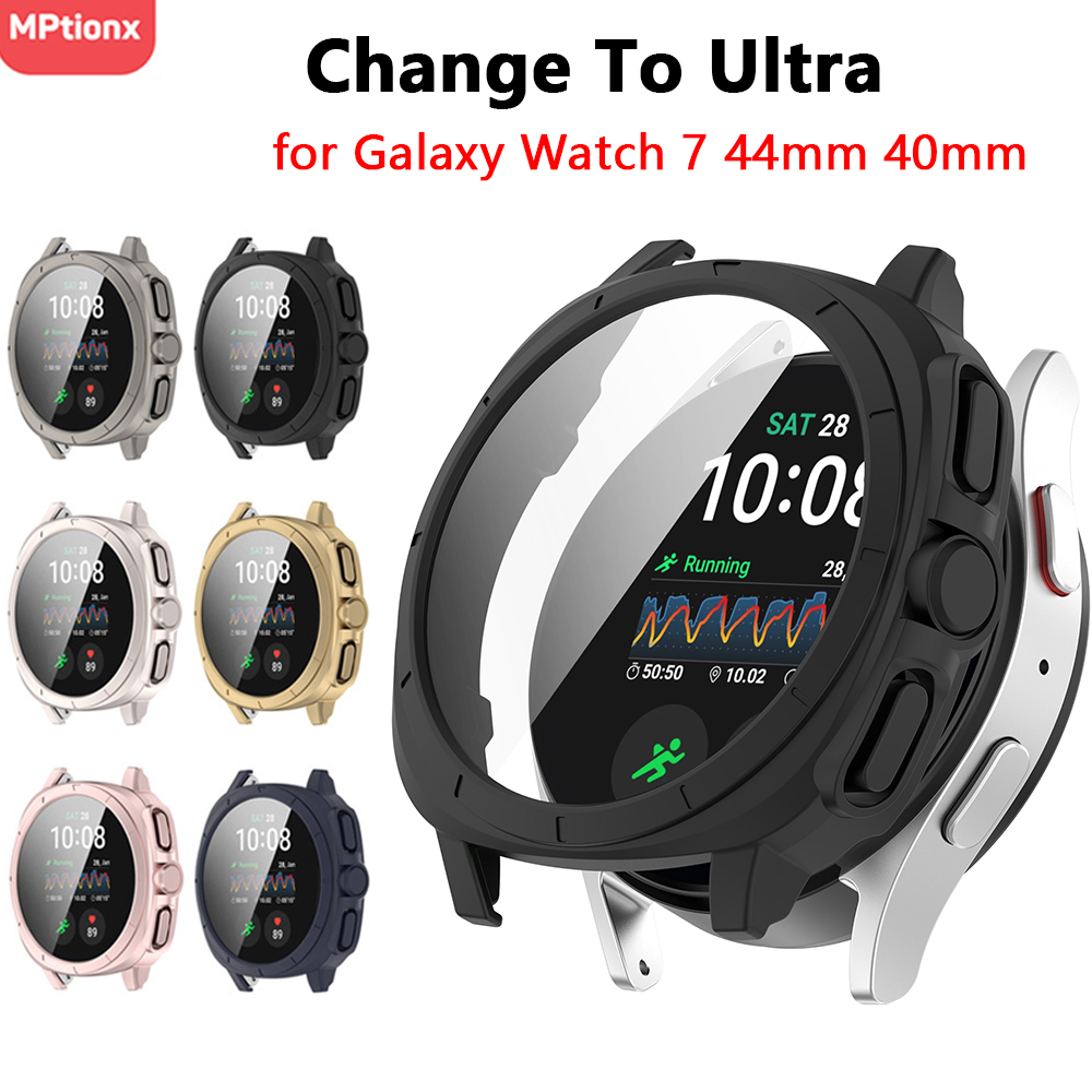 Glass+Case for Samsung Galaxy  - đánh giá và giá Samsung Smartwatch Accessories