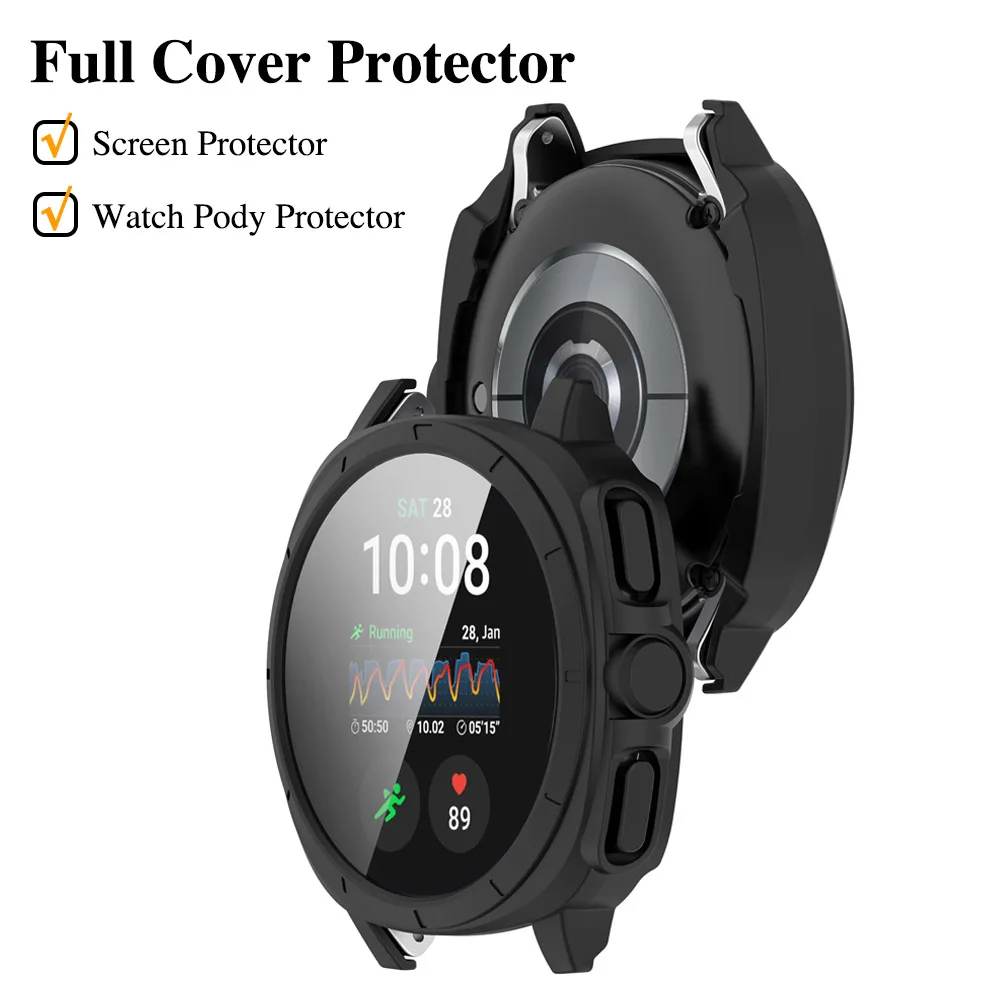 Glass+Case for Samsung Galaxy  - đánh giá và giá Samsung Smartwatch Accessories