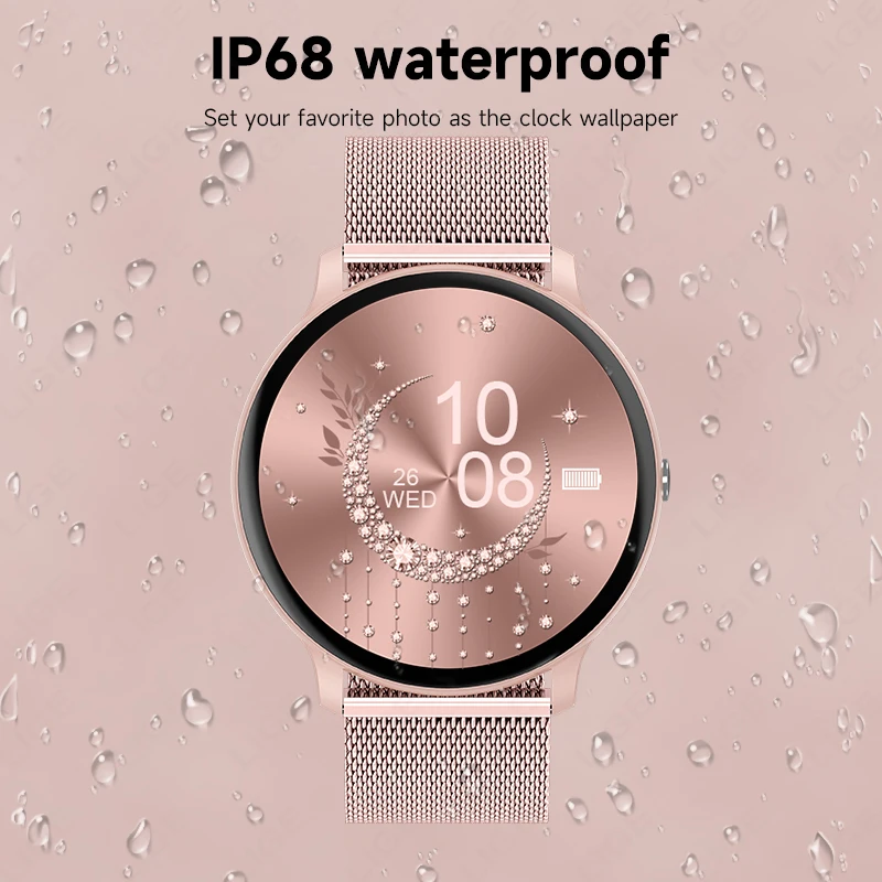 LIGE Bluetooth Call Smart Watc - đánh giá và giá Smartwatch Custom