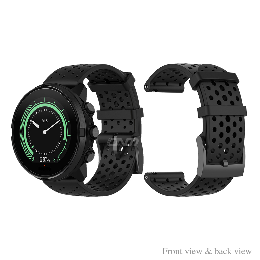 Silicone Bracelet for Suunto 7 - đánh giá và giá Fossil Smartwatch Accessories