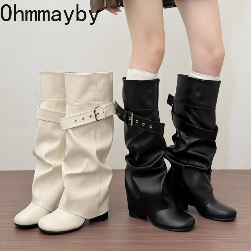 Designer Women Knee High Boots - đánh giá và giá Leather Classic Strap