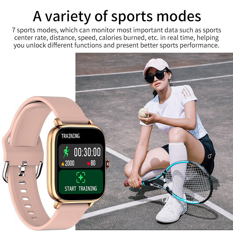 LIGE Women Smart Watch Custom  - đánh giá và giá Smartwatch Custom