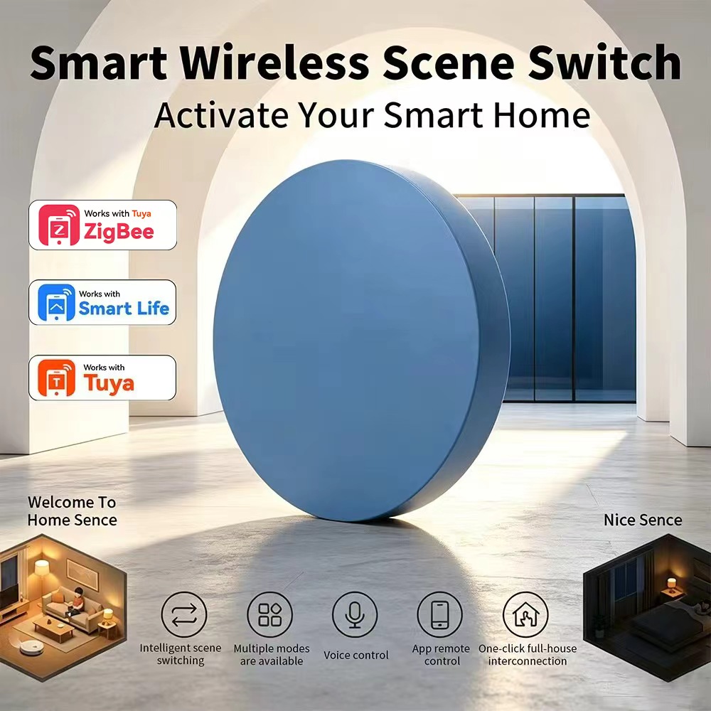 Zigbee Smart Scene Push Button - đánh giá và giá Smart Accessories