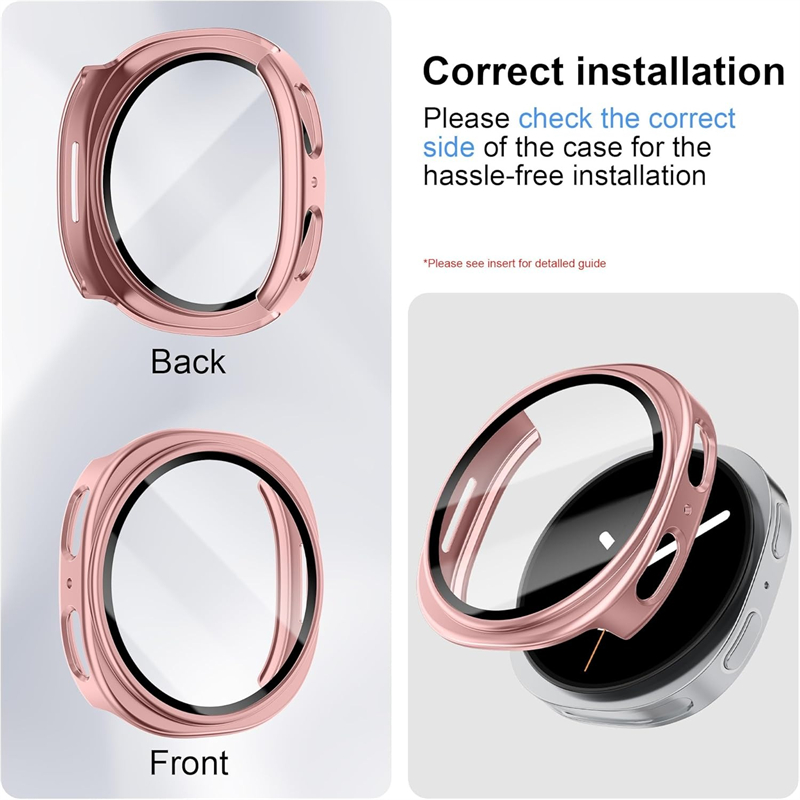 Tempered Glass+Case for Samsun - đánh giá và giá Samsung Smartwatch Accessories