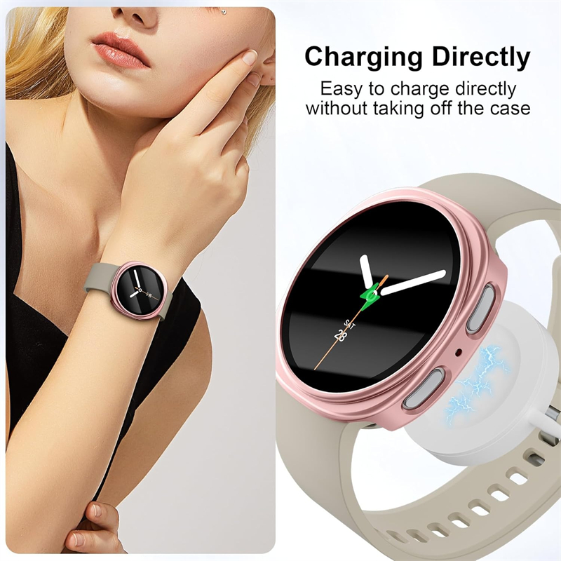 Tempered Glass+Case for Samsun - đánh giá và giá Samsung Smartwatch Accessories